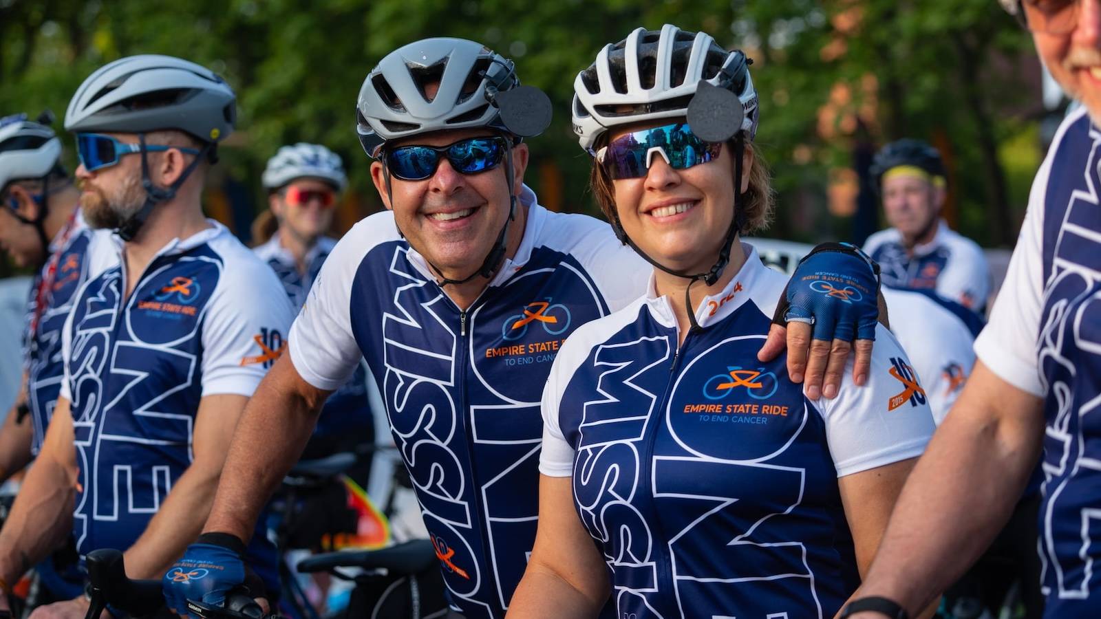 Joyce Ohm at the Empire State Ride